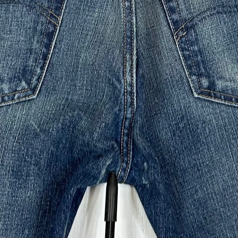 Levis 505-0217 Mens Reg Fit Straight Leg Jeans BIG E Selvedge W38 L32 Talon 42